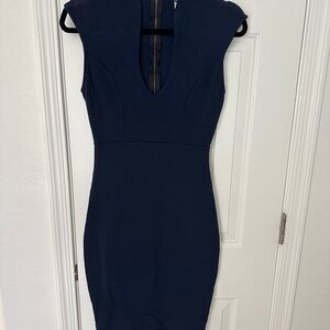 Windsor Navy Blue Mini Dress